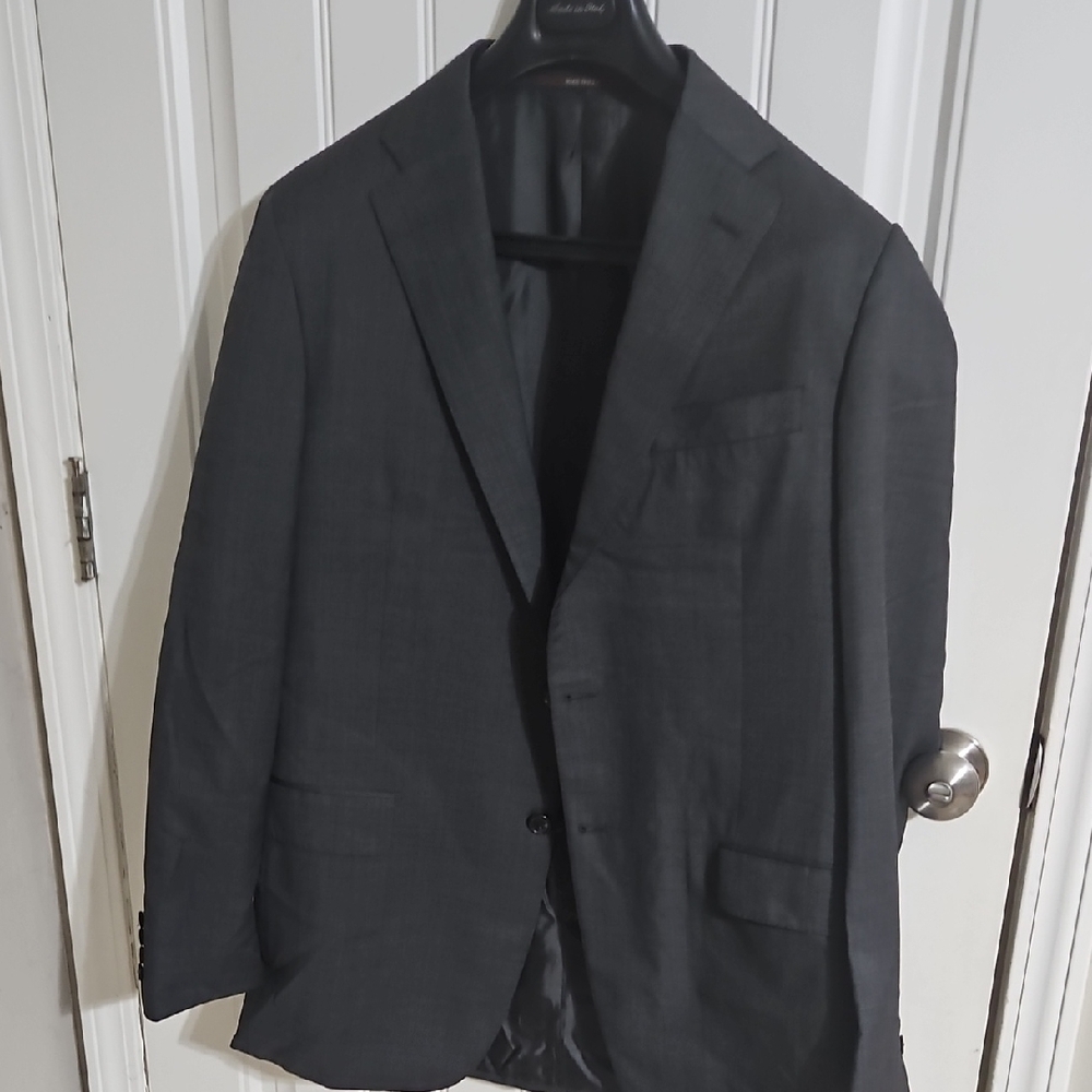 Hickey Freeman Charcoal Men's Blazer